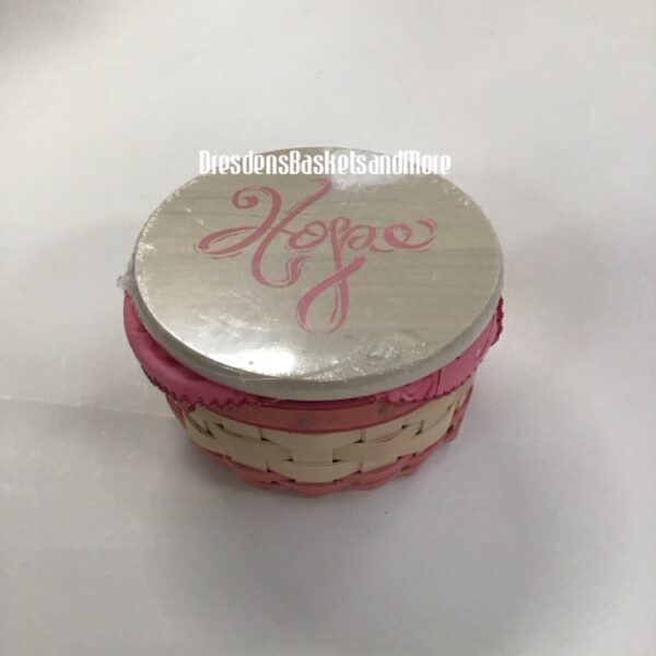 Longaberger 2010 Horizon of Hope Combo w/ Lid