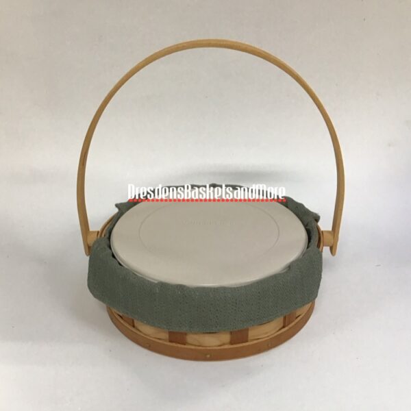 Longaberger 2006 Small Pie Basket Combo Cherry & Natural