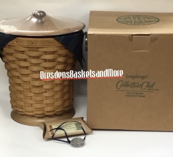 Longaberger 2005 Collectors Club Celebration Basket Set