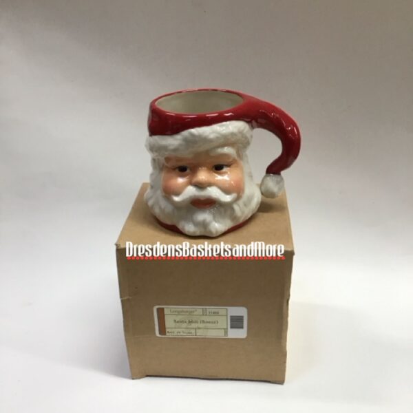Longaberger Santa Mug NIB