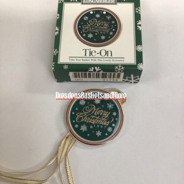 Christmas 1997 Longaberger Tie On