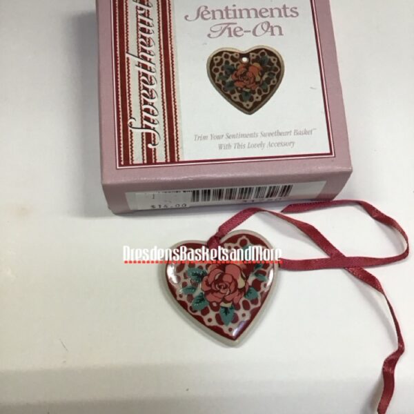 Sentiments Longaberger Tie On