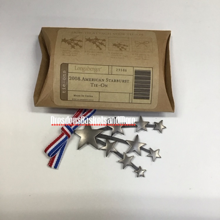 American Starburst Longaberger 2008 Tie On