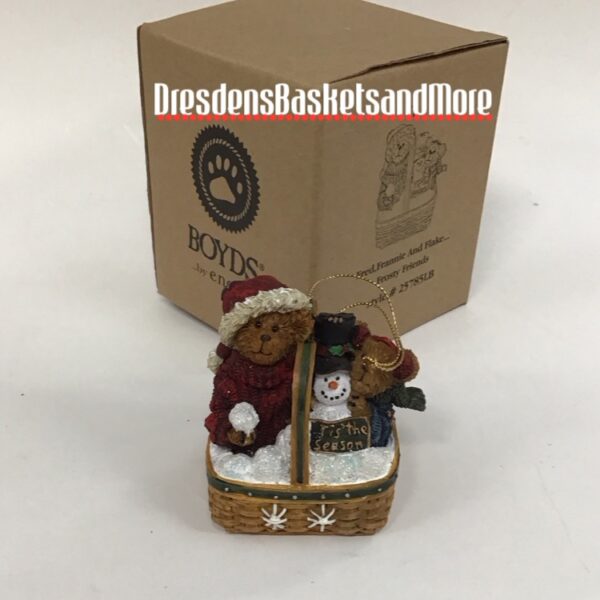 Longaberger Boyd's Limited Edition Frosty & Friends Ornament NIB