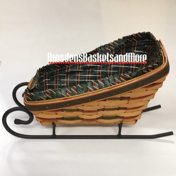 Longaberger 1997 Holiday Sleigh Combo w/ Runners