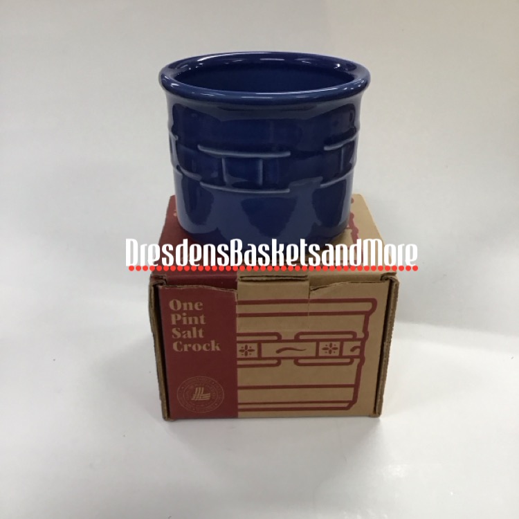 Cornflower Longaberger 1 Pint Crock NIB