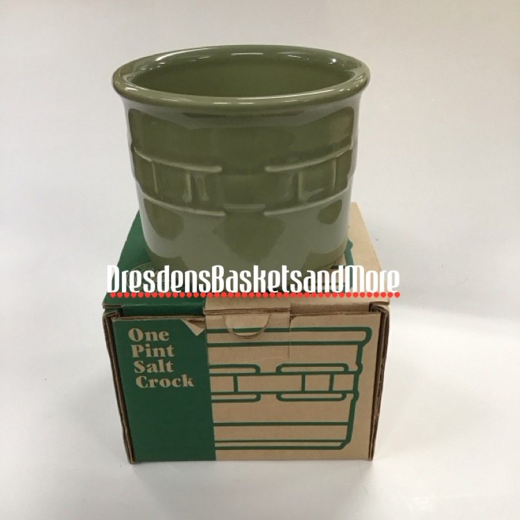 Sage Longaberger 1 Pint Crock NIB*