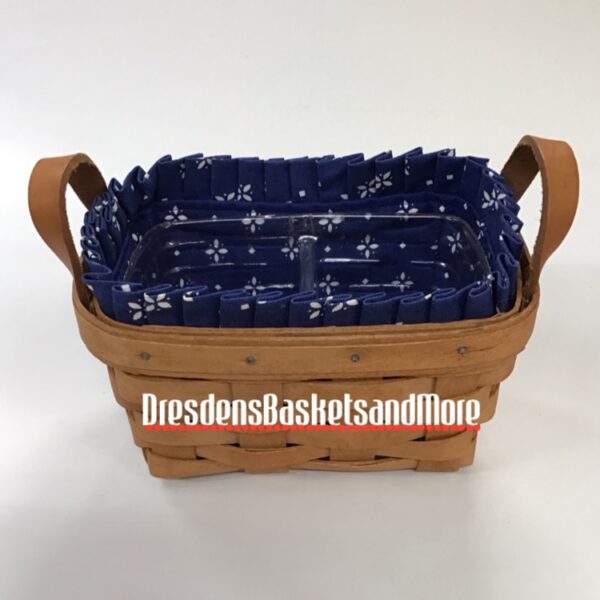 Longaberger 1991 Tea Basket Combo