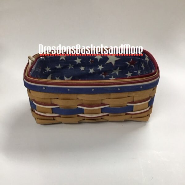 Longaberger 2010 American Summer Celebrations Caddy Basket Combo