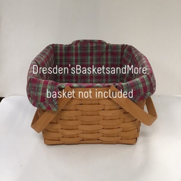 Cake OTE Liner Holiday Plaid