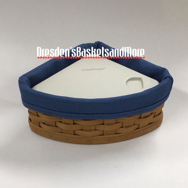 Longaberger 2003 Small Corner Basket Combo