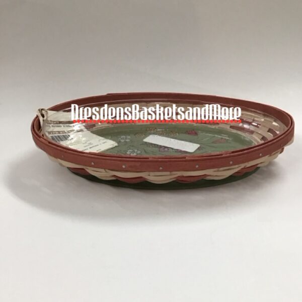 Longaberger 2012 Mother's Day Hostess Tray Basket w/ Protector*
