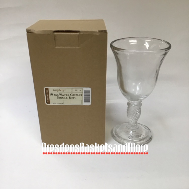 Longaberger Water Goblet NIB