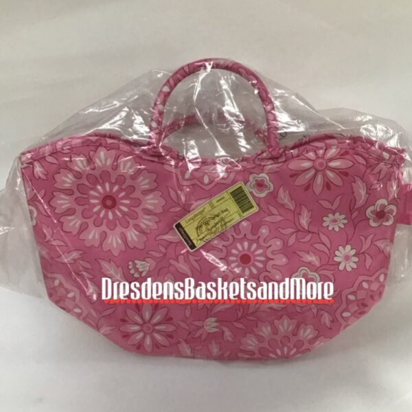 Longaberger Horizon of Hope Pink Passion Lunch Tote Bag NIP