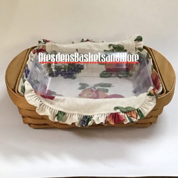 Longaberger 2004 Brownie Warm Brown Basket Combo