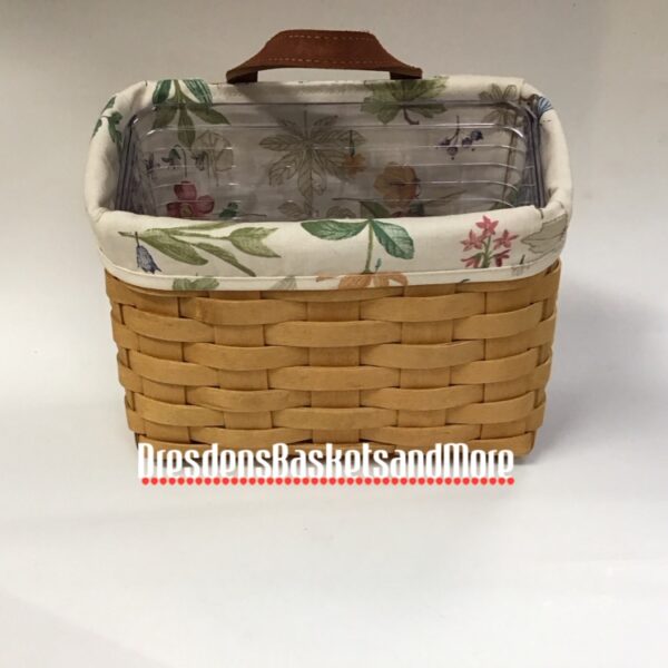 Longaberger 2005 Small Wall Pocket Basket Combo