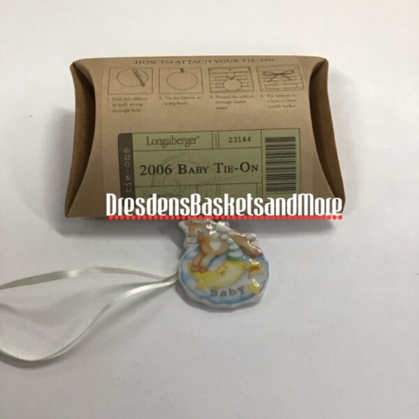 2006 Longaberger Baby Tie On