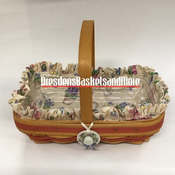 Longaberger 2000 Mother's Day Early Blossoms Combo w/ Tie On