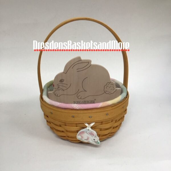 Longaberger 2001 Small Easter Combo w/ Bunny Divider & Tie On