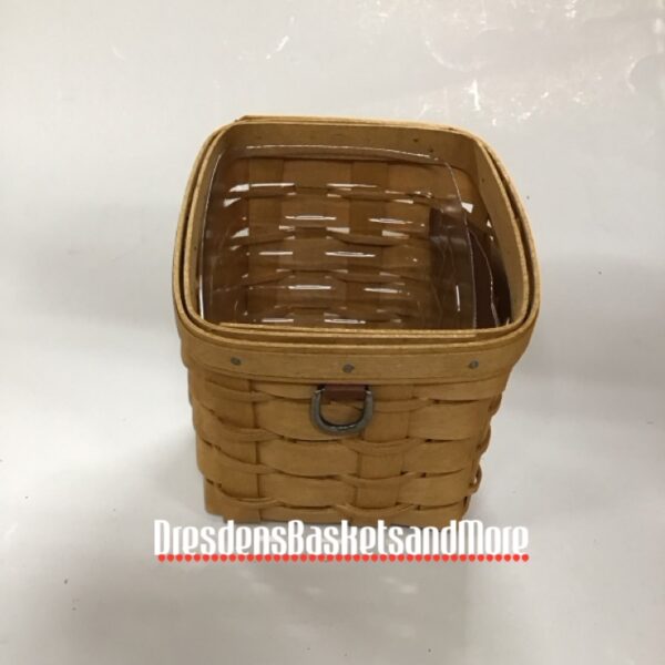 Longaberger 2008 Sort & Store Desk Pal Basket w/ Protector