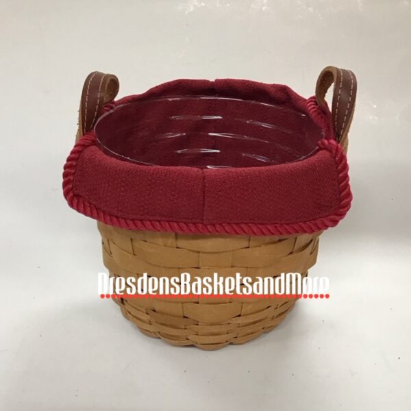 Longaberger 2009 Small Fruit Basket Combo