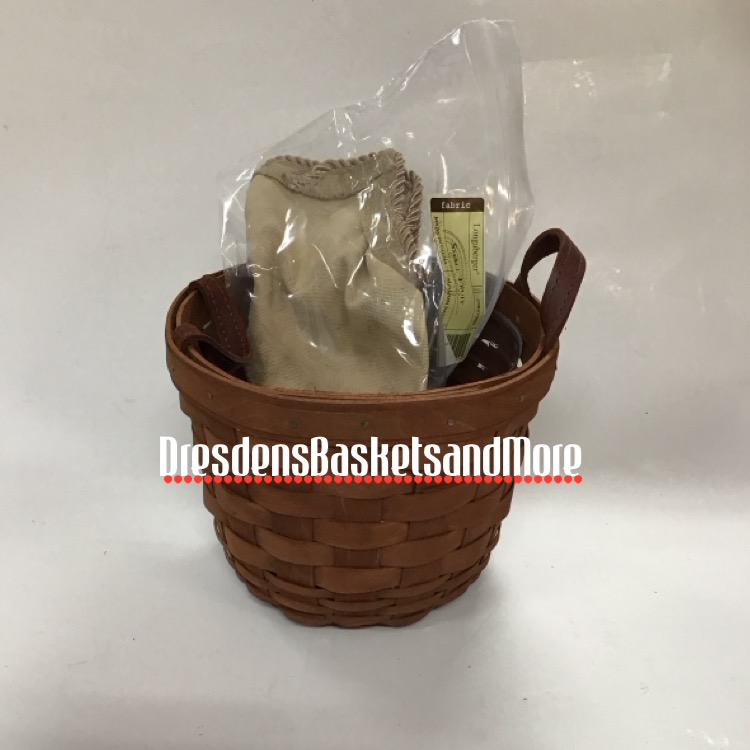 Longaberger 2009 Small Fruit Basket Combo