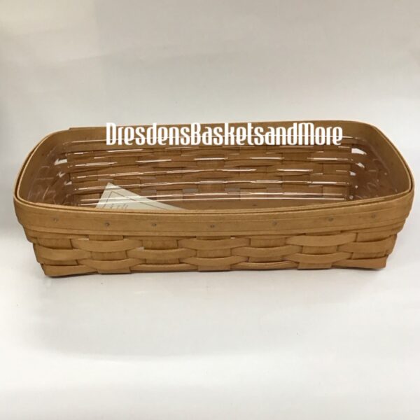 Longaberger 2006 Warm Brown Bread Basket w/ Protector