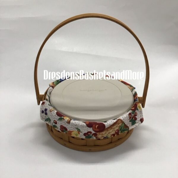Longaberger 2006 Small Pie Basket Combo