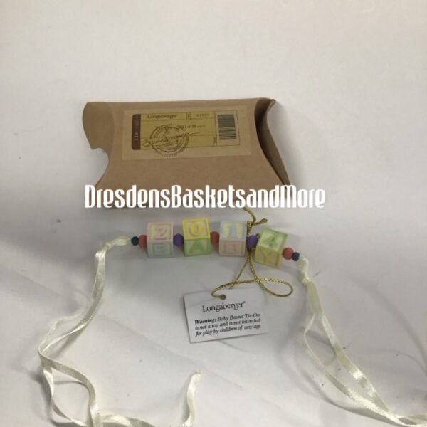 Baby Longaberger 2014 Tie On