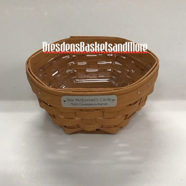 Longaberger 2012 Consistency Award Basket w/ Protector