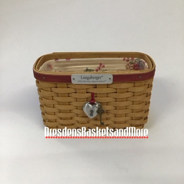 Longaberger 2004 Hostess Appreciation Basket Combo w/ Tie On