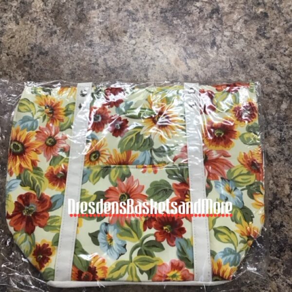 Sunflower Longaberger Tote Bag NIP