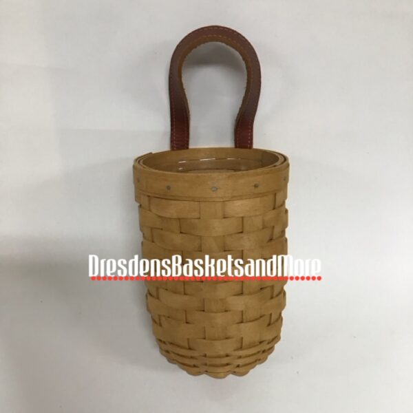 Longaberger 2004 Small Gatehouse Basket W/Protector