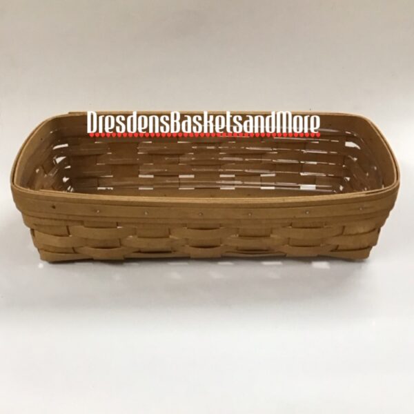 Longaberger 2002 Warm Brown Bread Basket w/ Protector