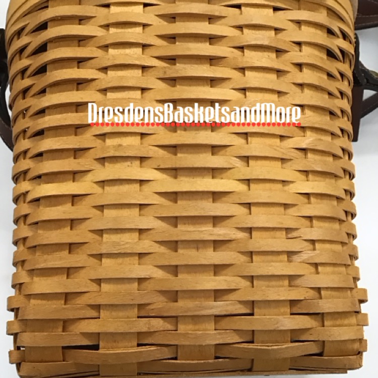 Longaberger 2000 Collectors Club Large Saddlebrook W/ Protector