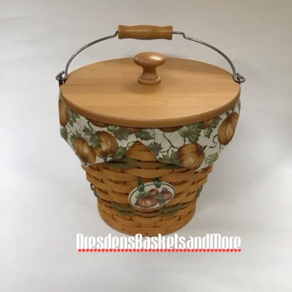 Longaberger 2002 Autumn Pail Basket Set*