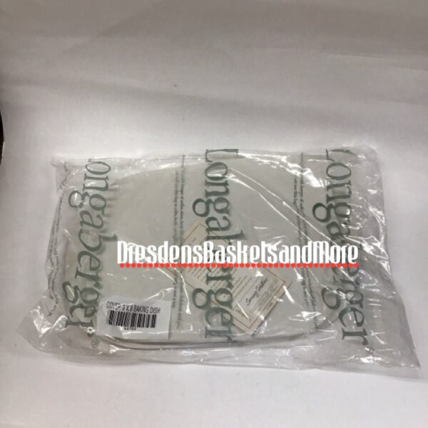 8 X 8 Longaberger Baking Dish Plastic Cover NIP