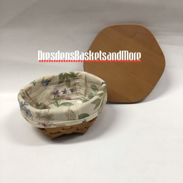 Longaberger 2003 Sage Basket Combo w/ Woodcrafts Lid