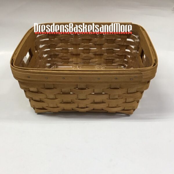 Longaberger 2004 Small Storage Solutions Basket w/ Protector