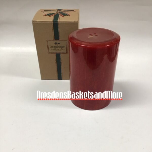 Longaberger Cinnamon Clove Pillar Candle NIB