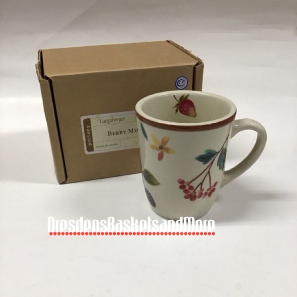 Longaberger Berry Mug NIB