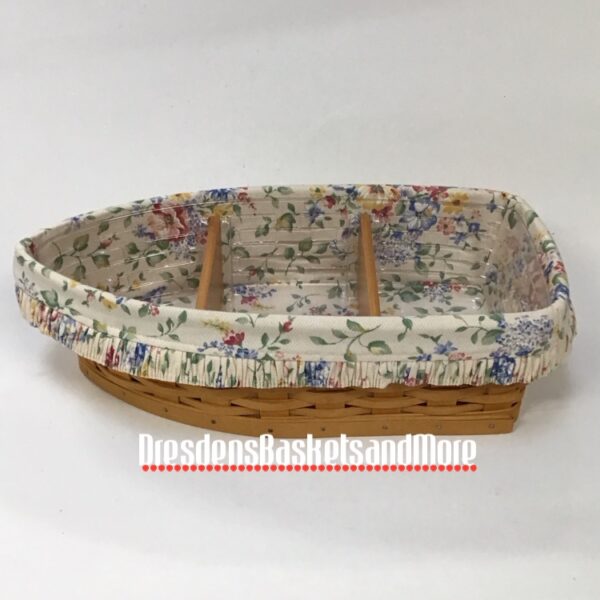 Longaberger 2001 Row Your Boat Basket Combo w/ Dividers