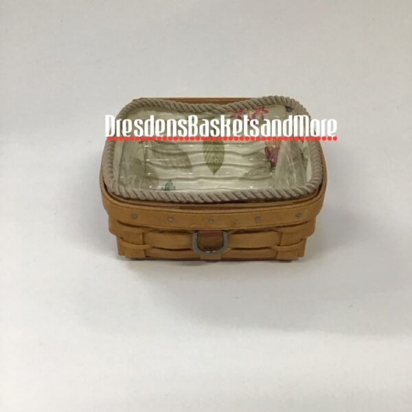 Sort & Store Longaberger Business Card II Basket Combo Warm Brown