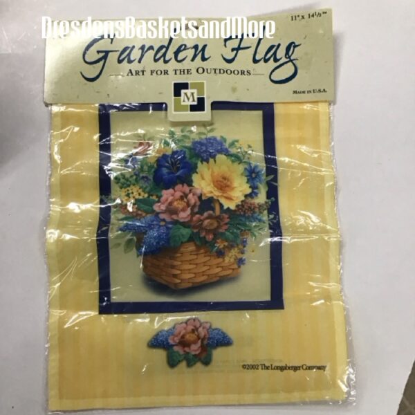 Spring Basket  Longaberger Garden Flag