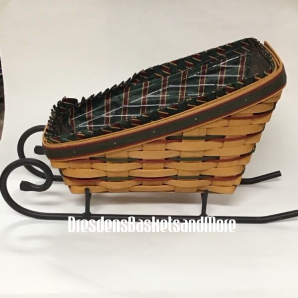 Longaberger 1997 Holiday Sleigh Combo w/ Runners