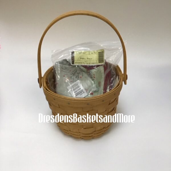 Longaberger 2004 Small Fruit Basket Combo