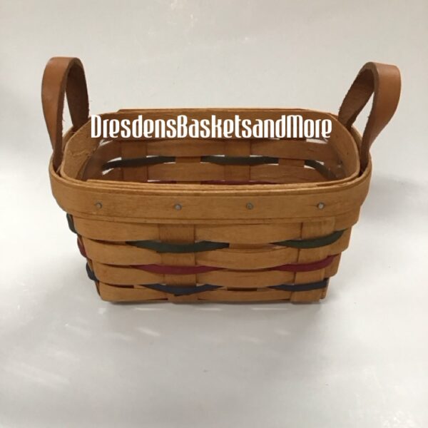Longaberger 1995 Woven Traditions Tea Basket w/ Protector*