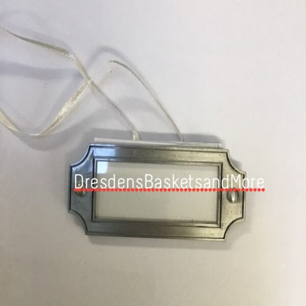 Longaberger Label Tie-On