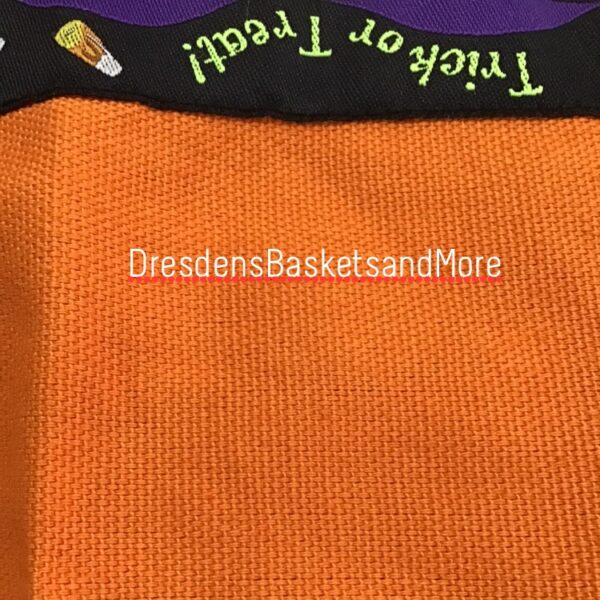 Longaberger Hostess Halloween Liner Orange