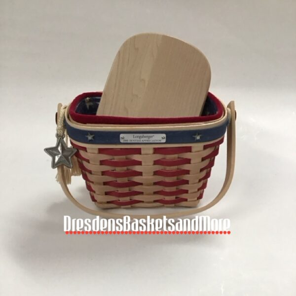 Longaberger 2001 Hostess Appreciation Basket Combo w/ Tie On